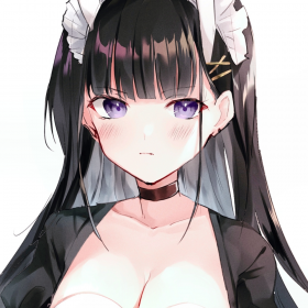 来自于pixiv的女