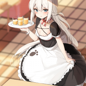 来自于pixiv的女