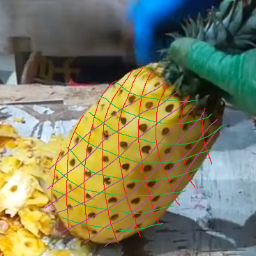 一种削菠萝方法的研究