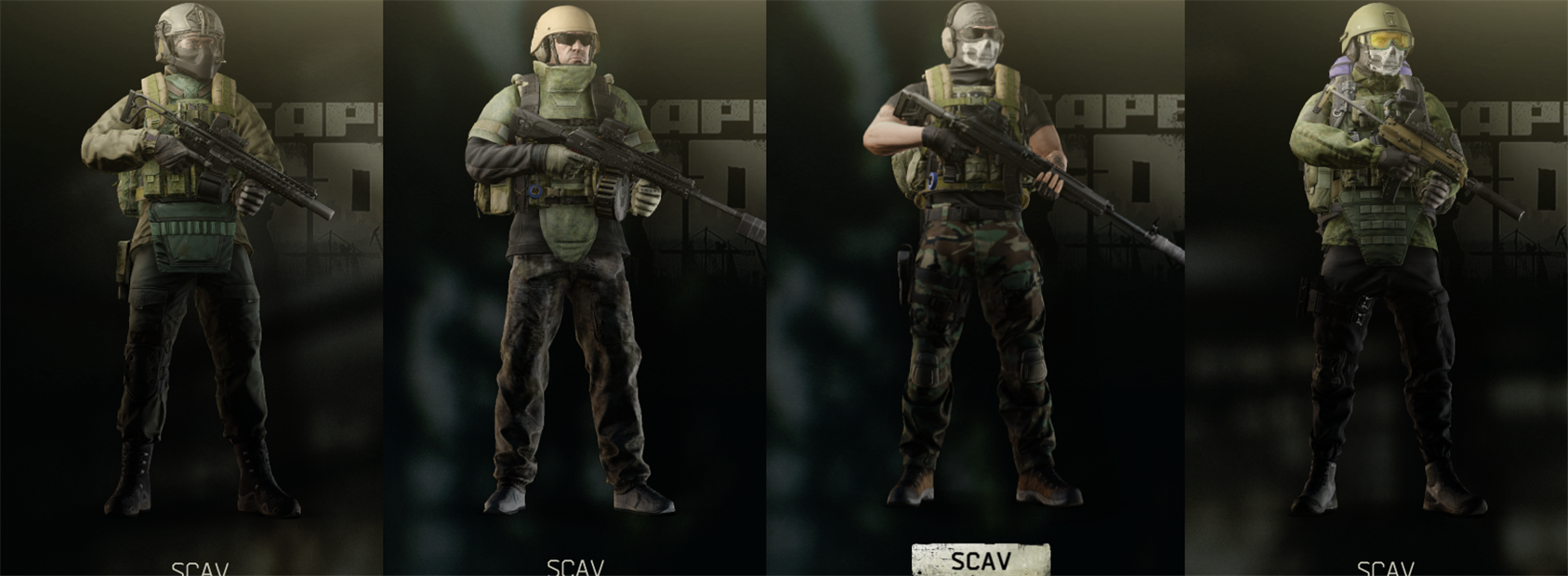 【SPT-AKI B5/正式版1.4.3】玩家Scav和AI拥有更多更好的预设武器装备及服装[已更新]