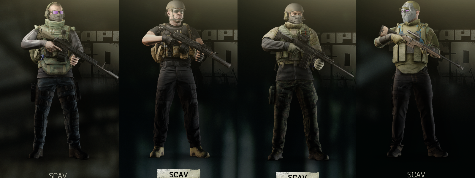 【SPT-AKI B5/正式版1.4.3】玩家Scav和AI拥有更多更好的预设武器装备及服装[已更新]